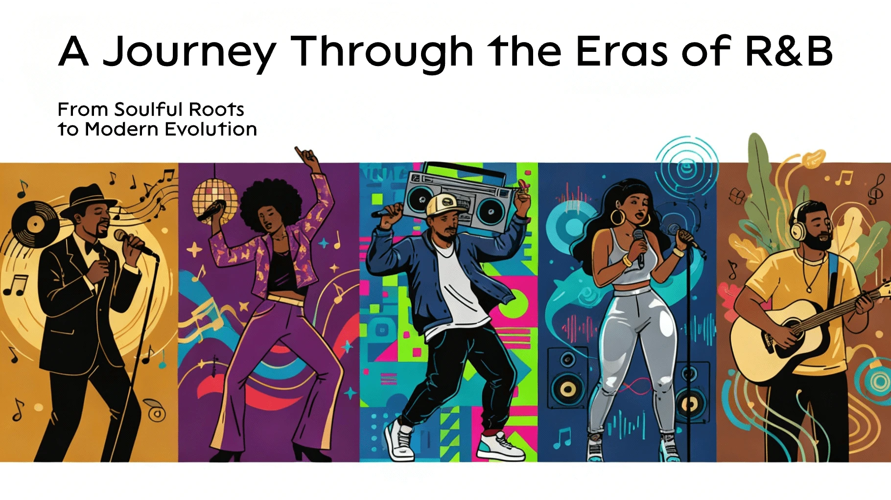 A Journey Through the Eras of R&B cover