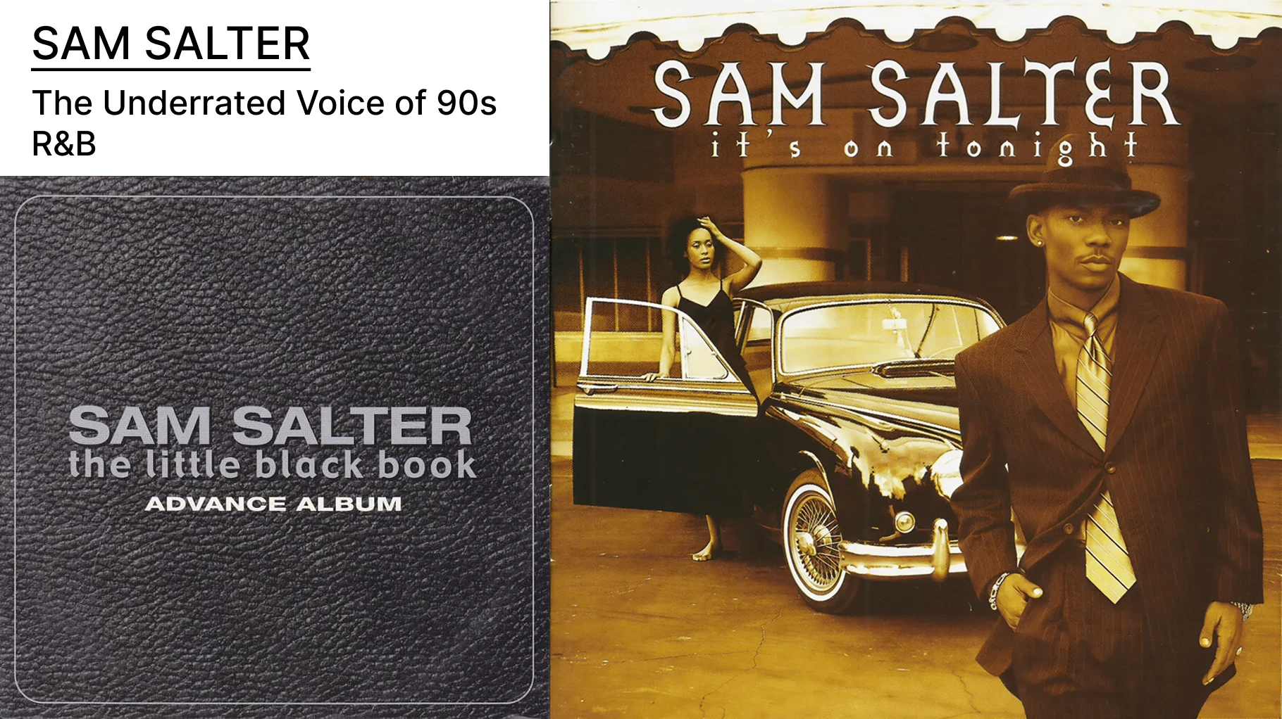 Sam Salter：90年代R&Bで再評価されるべき声